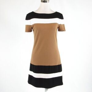 Brown SKIRTIN AROUND short sleeve dress 4